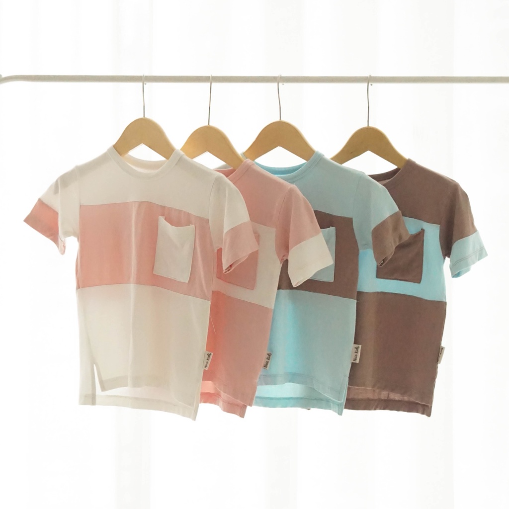 Nice Kids Color-Block T-Shirt - Kaos Anak 1-4 tahun