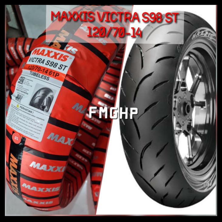 Ban Luar Maxxis 120/70-14 , 120 70 14 Victra S 98 ST Ban Depan Aerox