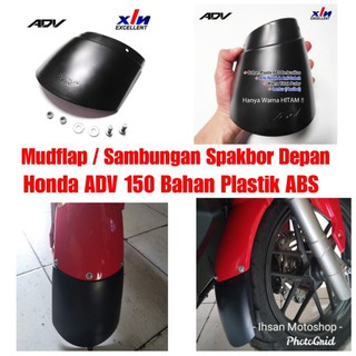 Jual Sambungan Spakbor Depan Mudflap Honda ADV 150 | Shopee Indonesia