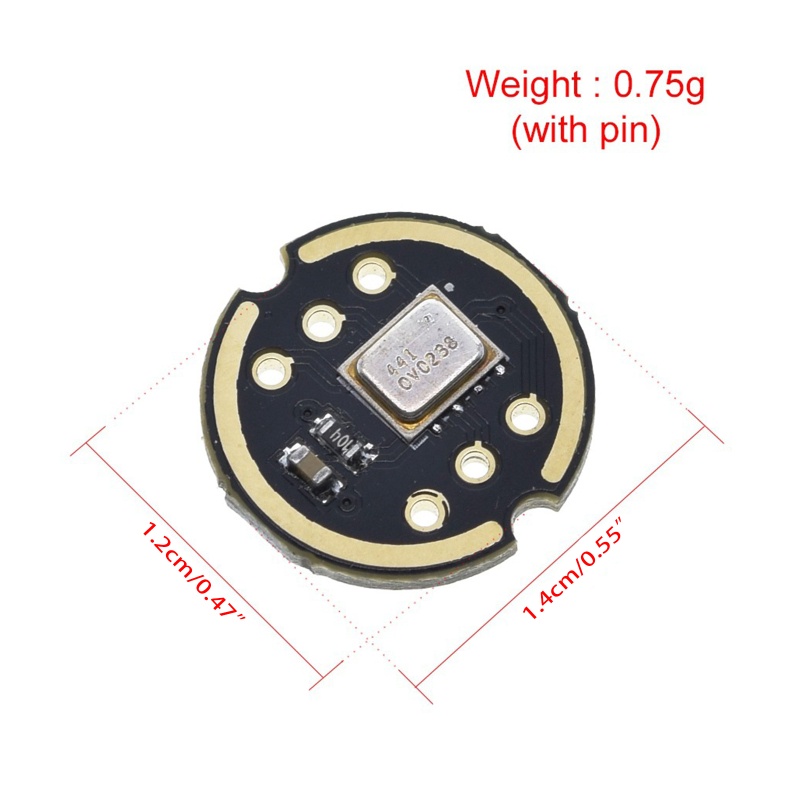 Btsg INMP441 MEMS Modul Mikrofon Omnidirectional Antarmuka I2S Presisi Tinggi Daya Rendah Volume Sangat Kecil Untuk ESP32