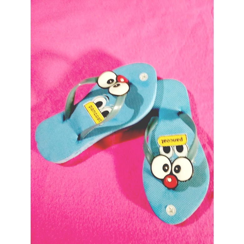 Sandal Jepit Anak Motif Mata Art 38