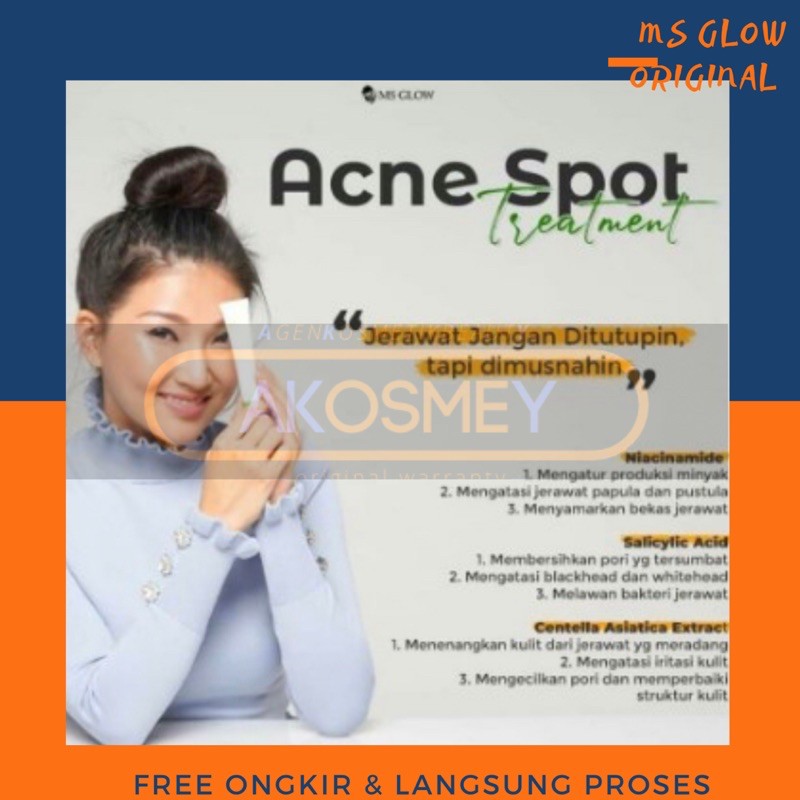 MS GLOW ACNE SPOT [ ORIGINAL 100% ]