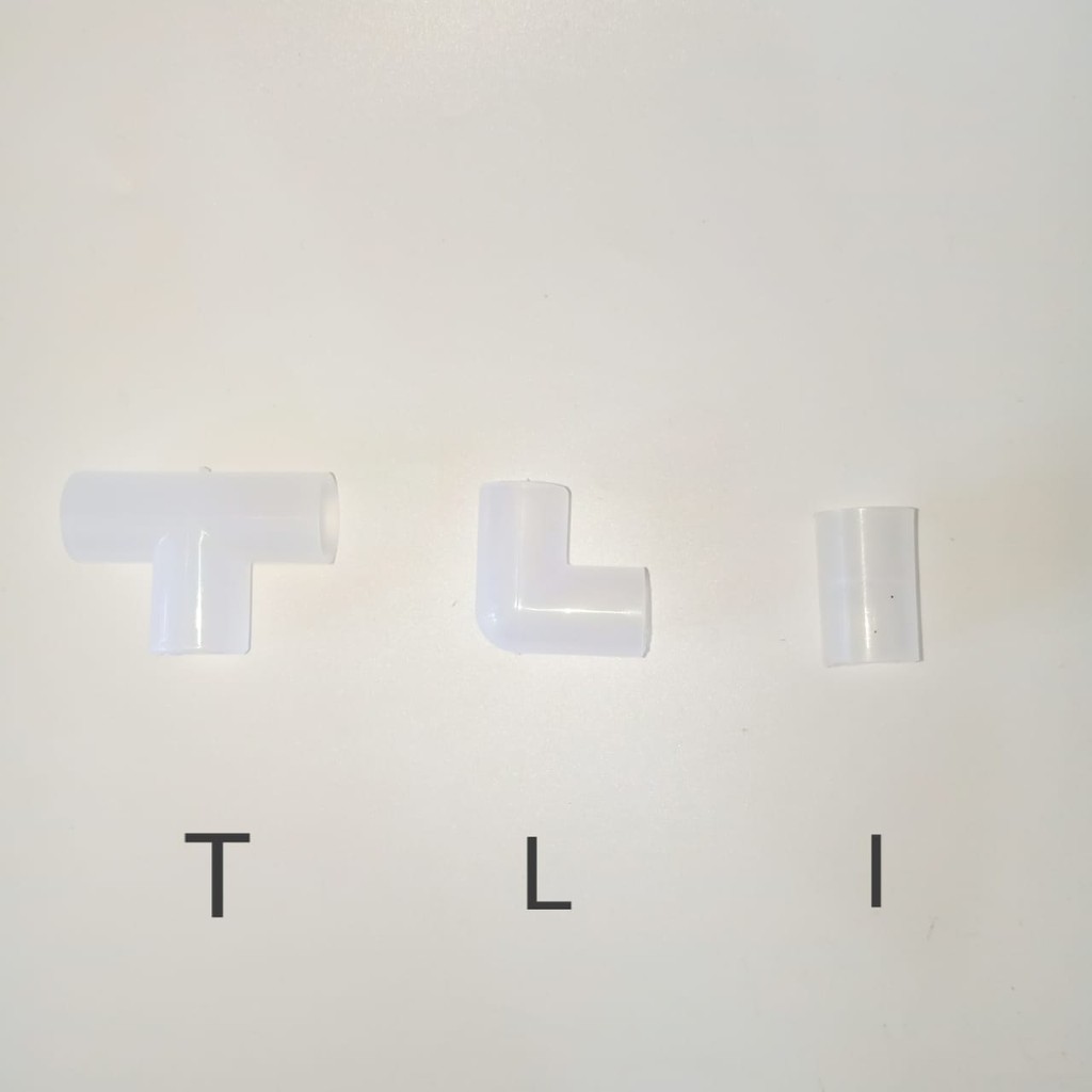 Keni T / Keni L / Keni I Sambungan pipa bening Aquarium Aquascape