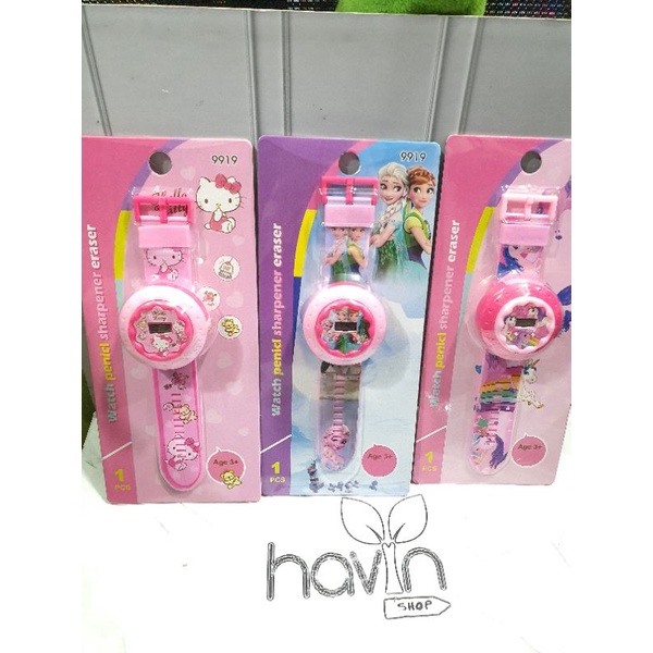 JAM TANGAN anak ada RAUTAN dan STIP-Jam CEWE