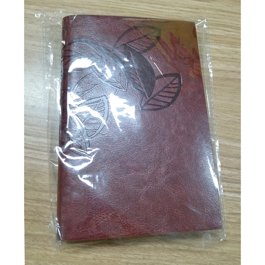 Buku Binder Catatan Kulit Retro Leaf Kertas A6