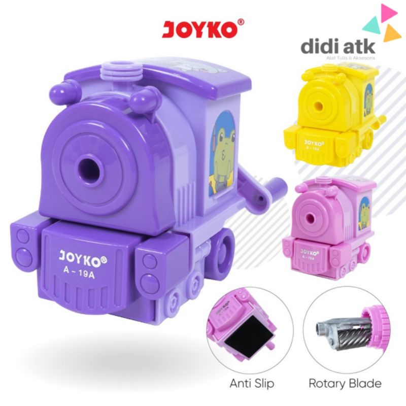 

Rautan Kereta / Sharpner / Serutan Putar Joyko A-19