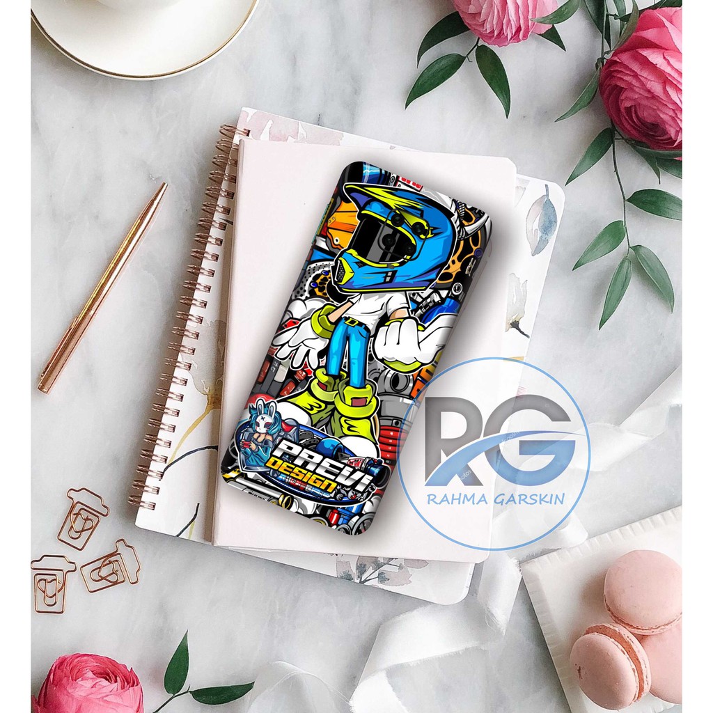 garskin hp redmi note 9 pro full body motif SPEEED - free custom gambar