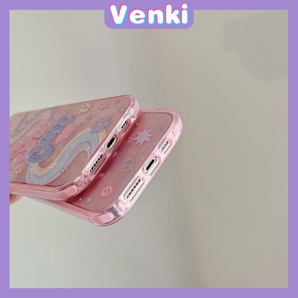 iPhone Case Silicone Soft Case Fluorescent Color Thickened Shockproof Protection Camera Pink Cute Cartoon Compatible For iPhone 11 iPhone 13 Pro Max iPhone 12 Pro Max iPhone 7 Plus