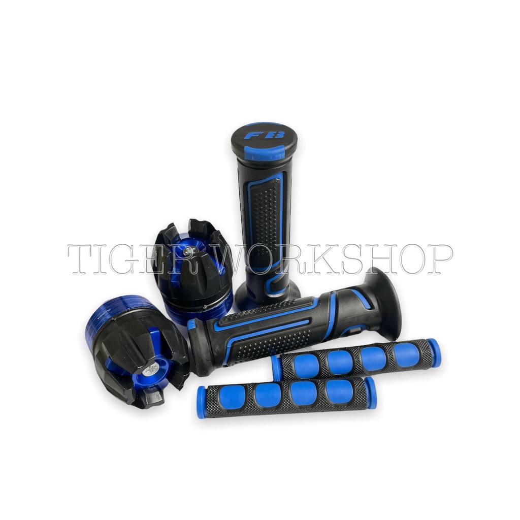 paket 3in1 variasi motor handgrip BAD robot jalu as naga karet handle untuk semua jenis motor