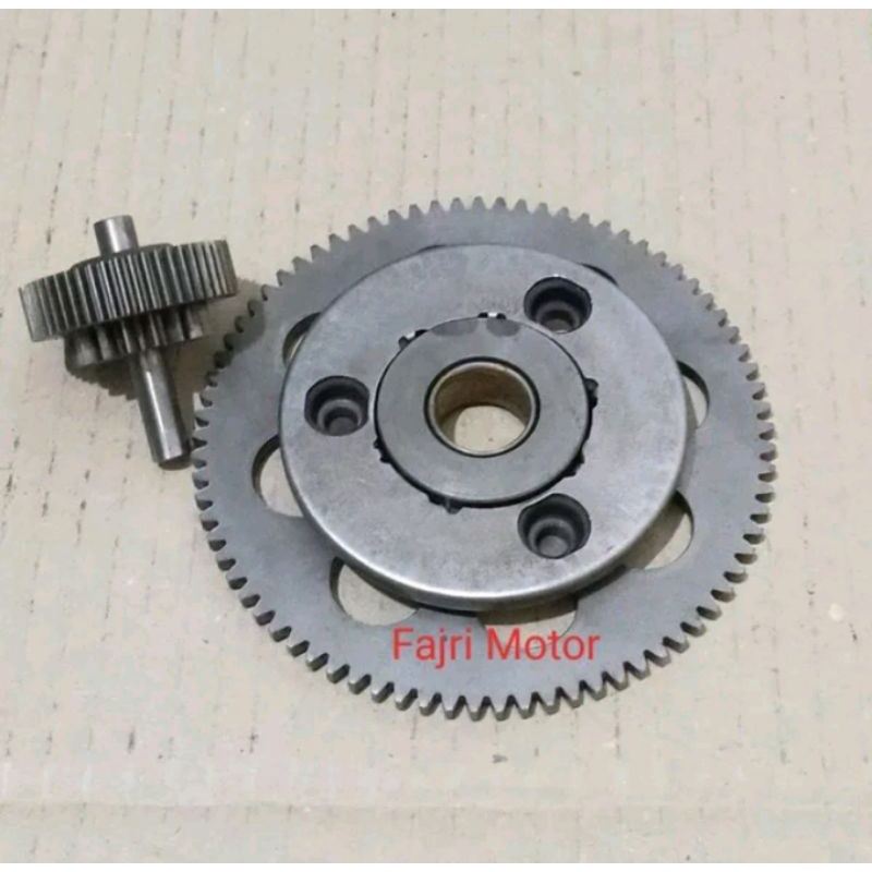 gear gigi stater one way rumah pelor stater Vega ZR - Jupiter z robot 115 original copotan gigi peng