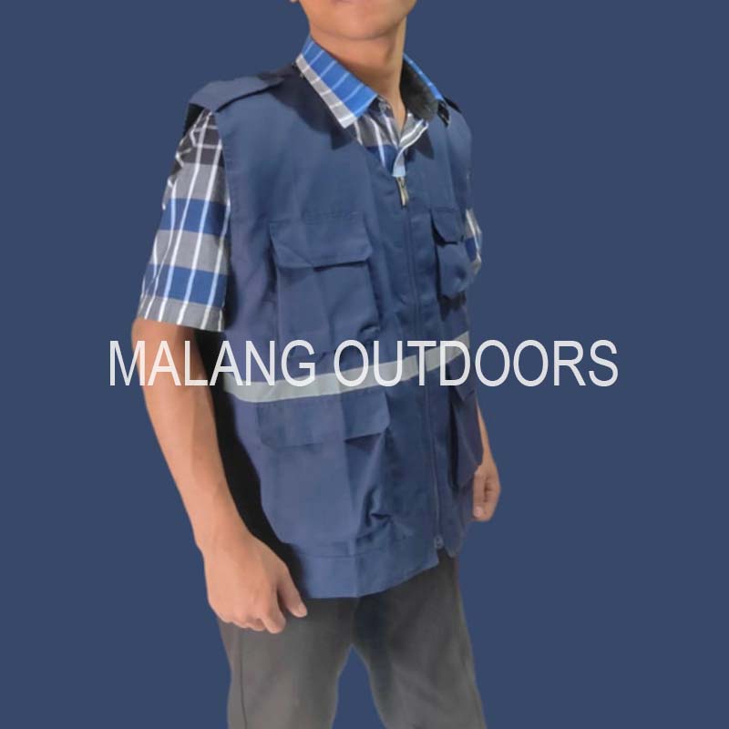 Jaket Rompi Vest Type 03 Kanvas Twill