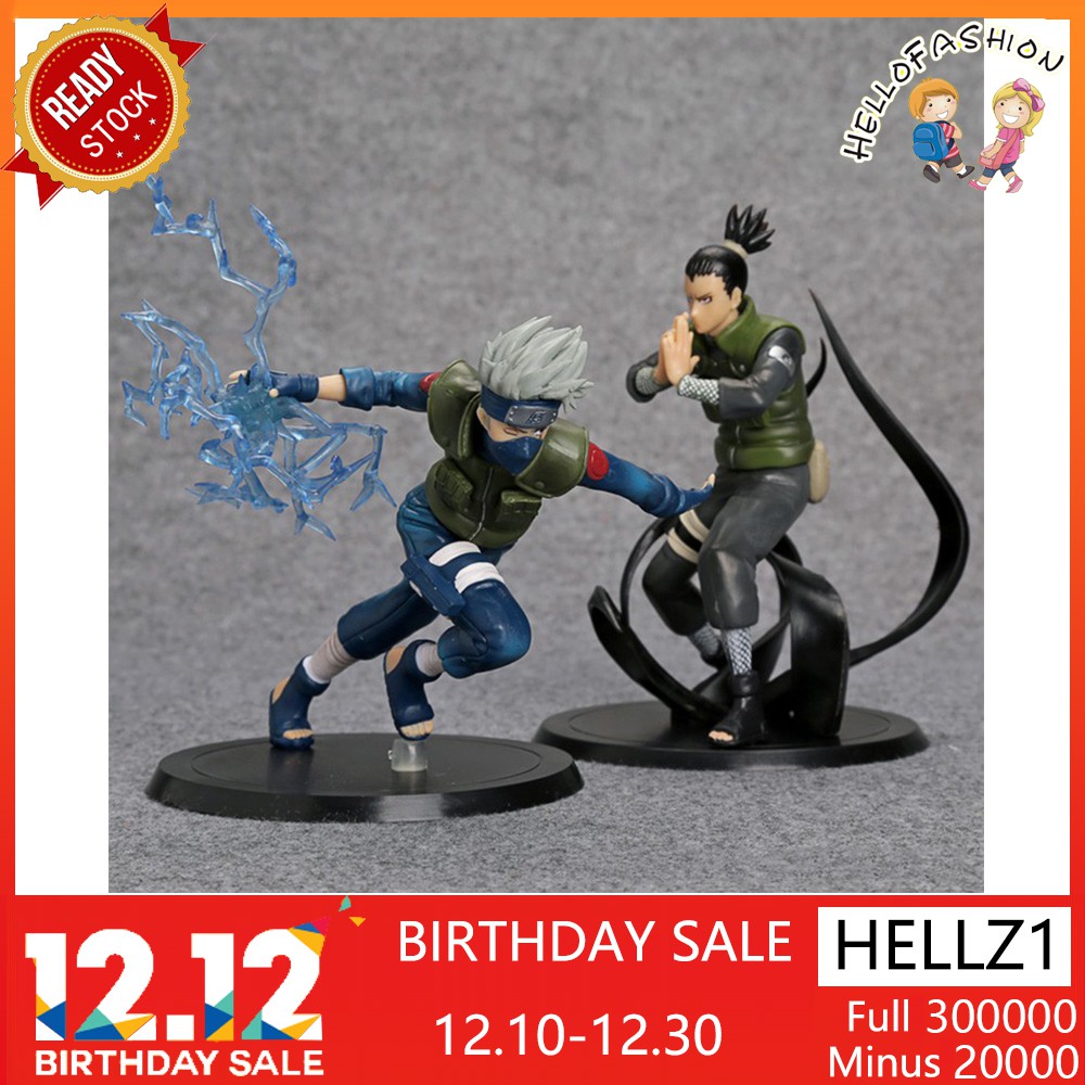 HOT Anime Naruto Kakashi 10 Deluxe Collection Action Figure PVC