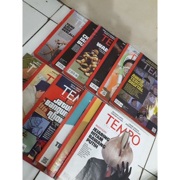 

Majalah tempo 3pcs random