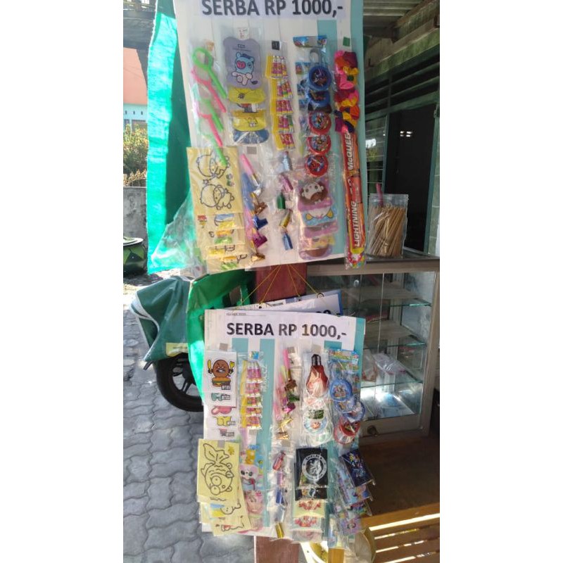Mainan renceng serba 1000 titip warung isi 50pc