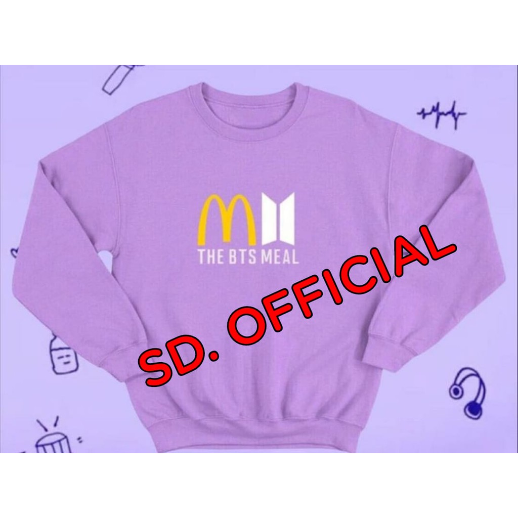 Sweater Basic BTS X MCD the BTS meal