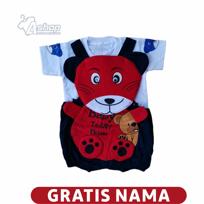 Baju Kodok Jumper Bayi Beruang lucu Terlaris setelan bayi laki laki perempuan