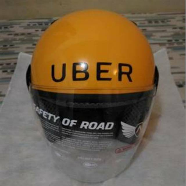 promo murah Helm uber size L bukan gojek grab bogo bmc kyt ink SNI