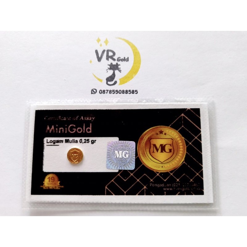 Minigold 0,25 gram