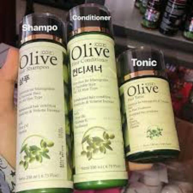 PAKET OLIVE HAIR TREATMENT - OLIVE SHAMPOO + CONDITIONER + TONIC BPOM