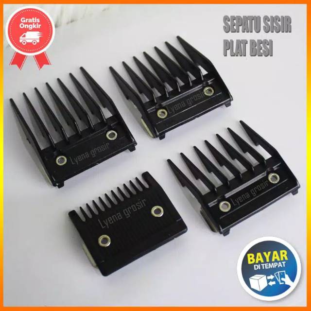 Sisir sepatu wahl plat besi 4 ukuran