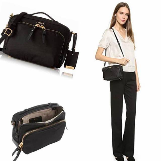 TAS TUMI LUANDA BLACK NYLON ORIGINAL