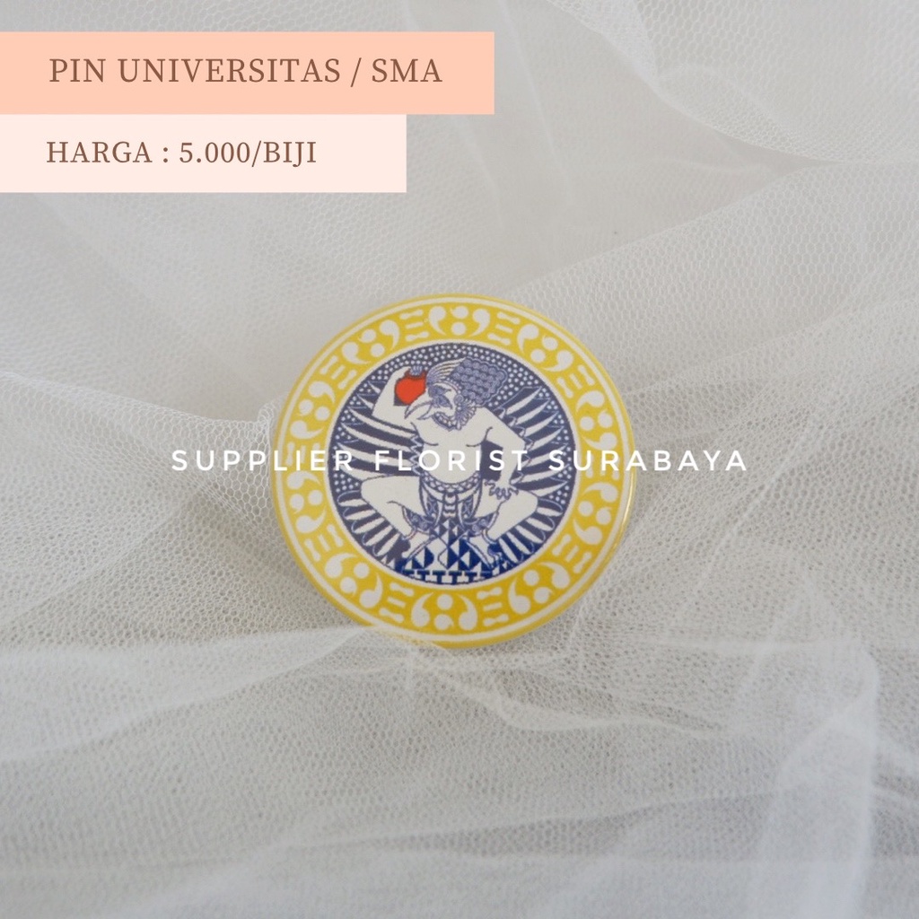 Jual PIN PENITI PIN LOGO UNIVERSITAS SURABAYA UBAYA UKP UNESA UC UNAIR ...