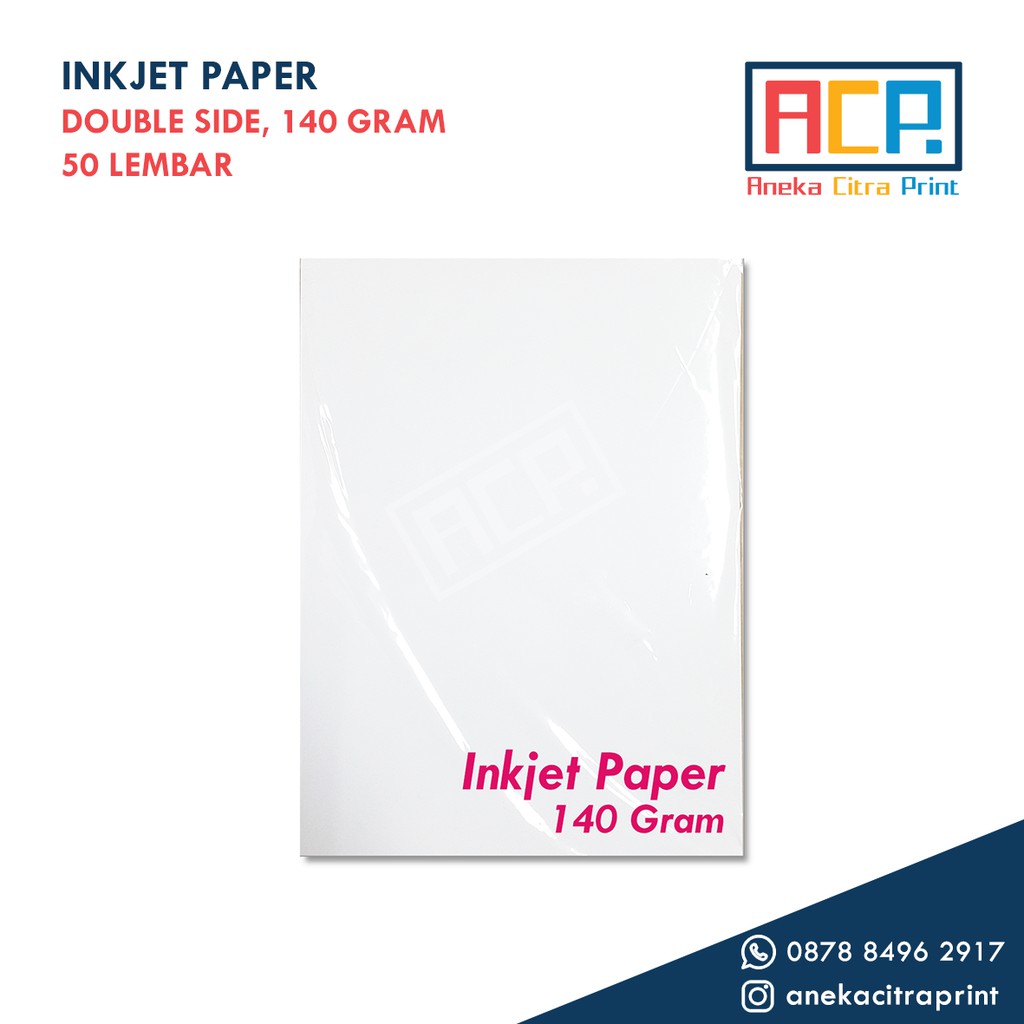 Kertas Inkjet / Inkjet Paper A4 140 gram