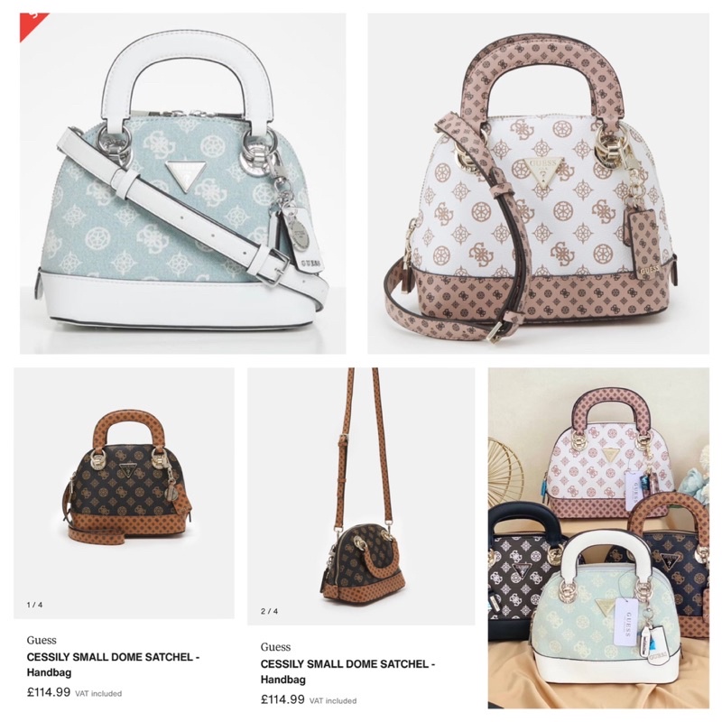 GUESS CESSILY SMALL DOME SATCHEL