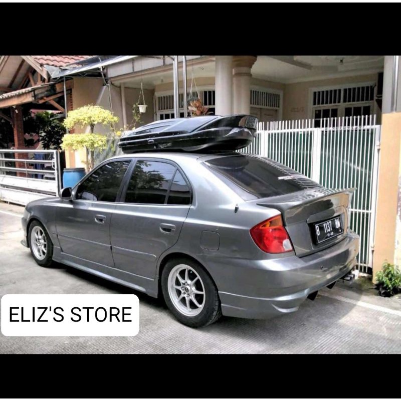roof box mobil hitam glossy /roofbox mobil hitam slim/roof box mobil model kanaka/roof box slim warn