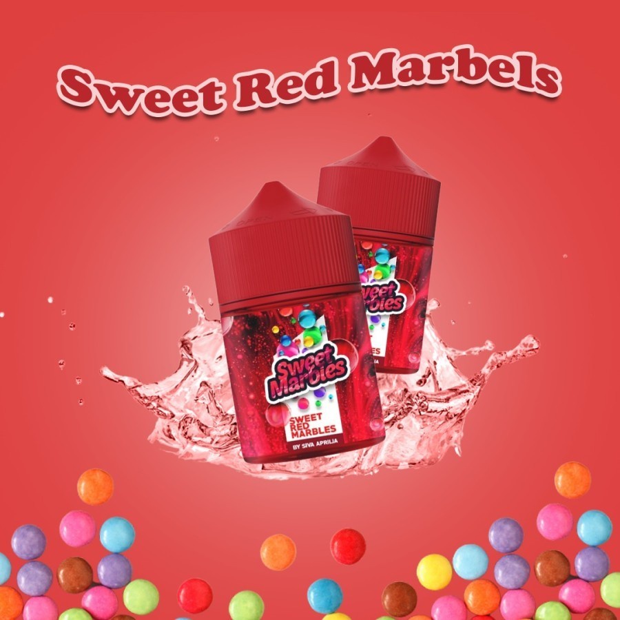 SWEET MARBLES V3 RED MARBELS BY SIVA 6MG 60ML