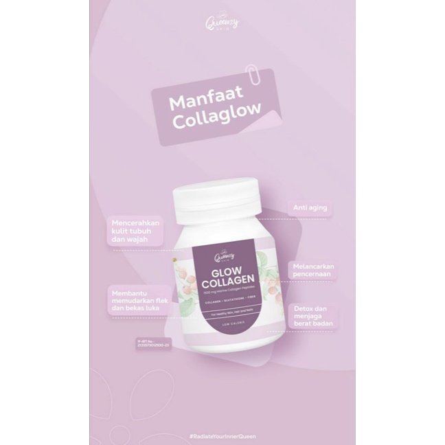 Glow Collagen Queenzy / Collagen Drink Queenzy