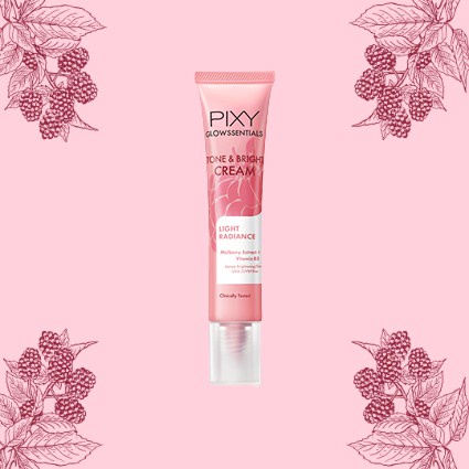 PIXY GLOWSSENTIALS TONE &amp; BRIGHT CREAM LIGHT RADIANCE 20GR