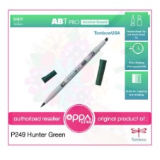 

Tombow Brush Pen Dual ABT Pro Hunter Green - P249