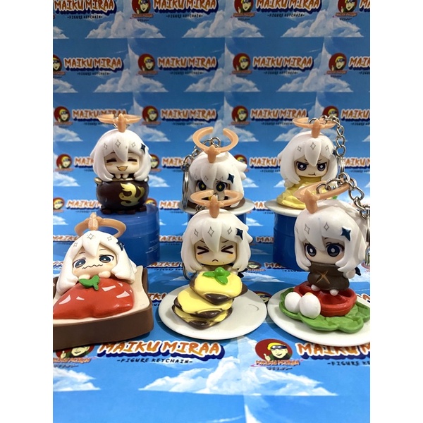 Figure Keychain / Gantungan Kunci Genshin Impact Paimon Series