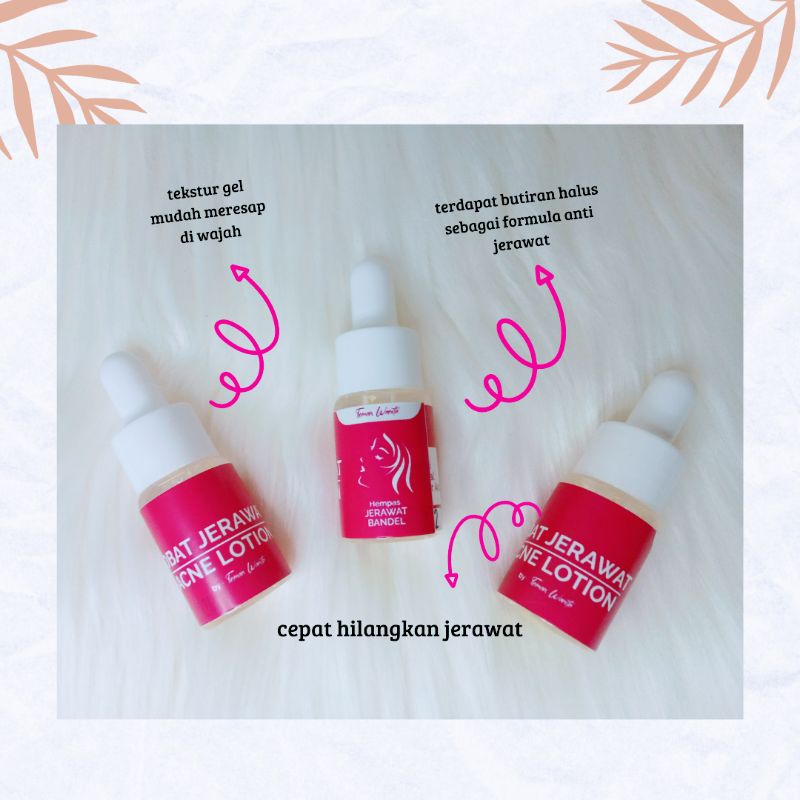 acne serum/obat jerawat/serum jerawat/acne lotion/untuk jerawat