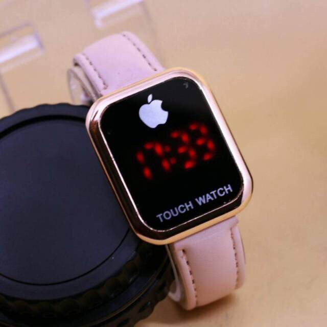 jam tangan iphone touch watch kulit unisex free box