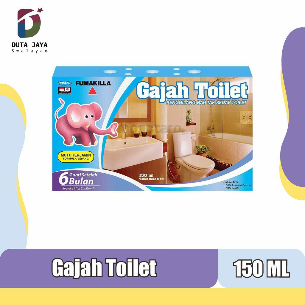 Gajah Toilet Anti Bau Penghilang Bau Tak Sedap Toilet Kamar Mandi 150 ML