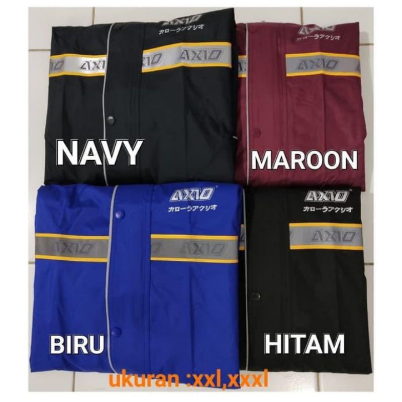 jas Hujan Axio XXL dan XXXL original