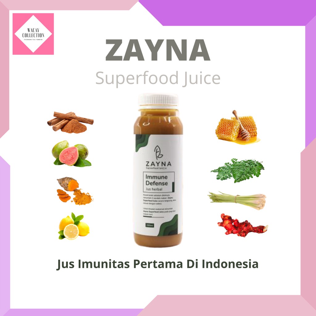 

ZAYNA JUS HERBAL 250 ML