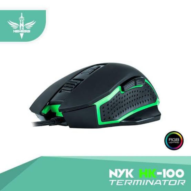 Mouse Gaming NYK HK100 HK 100 HK-100 Terminator