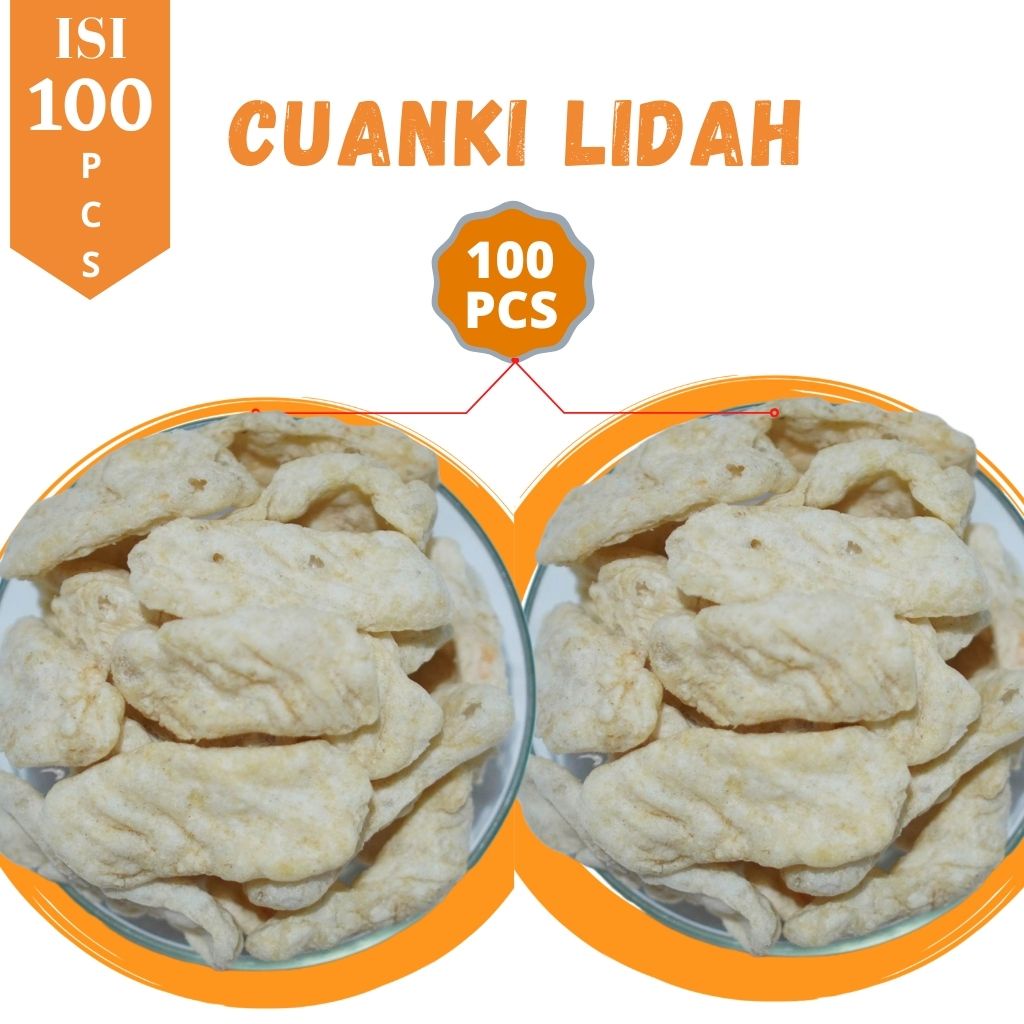 Jual Cuanki Lidah Isi 100 Pcs Gurih And Murah Kualitas Berani Diadu