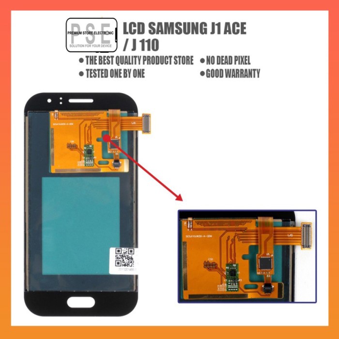 Grosier LCD Samsung J1 Ac J110 J111F Fullset Garansi 1 Bulan