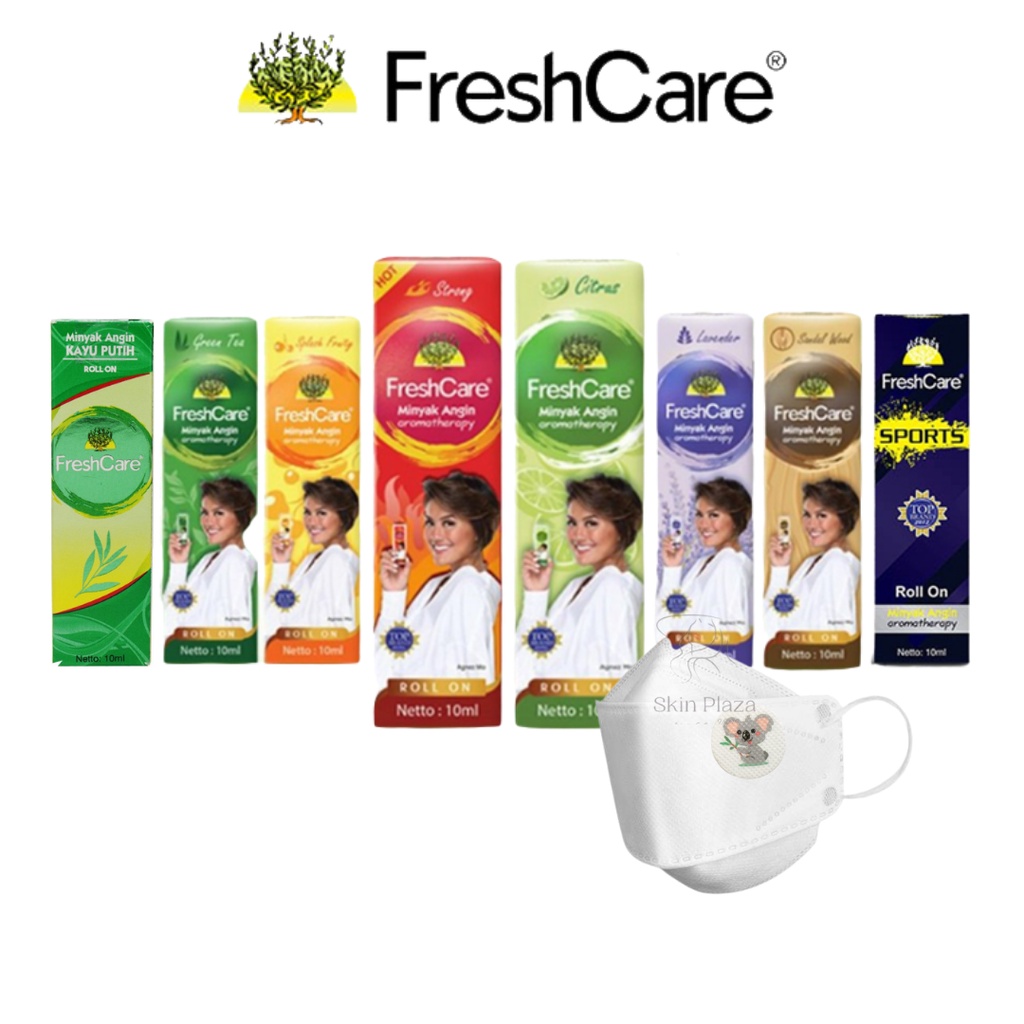 FreshCare Minyak Angin Aromatherapy Roll On Patch 10ml Fresh Care