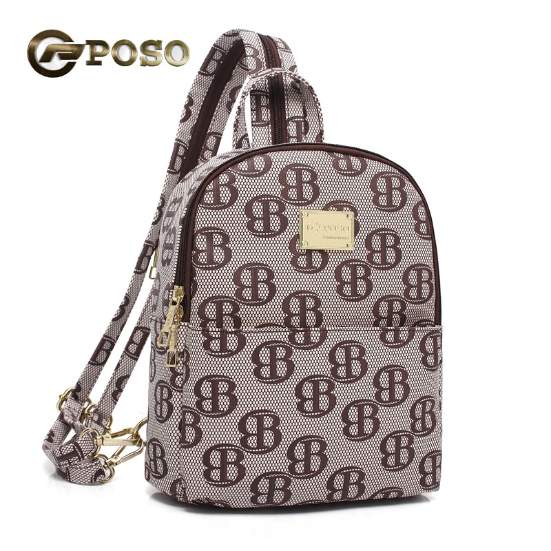 Original POSO PS-301-C - New Fashion Elegant Handbags Shoulder Sling Small Backpack Bag Leisure