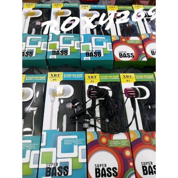 ORIGINAL MURAH Headset HF Handfree Megabass Mega Bass - Earphone Hedset Hetset Henset Megabas Bas