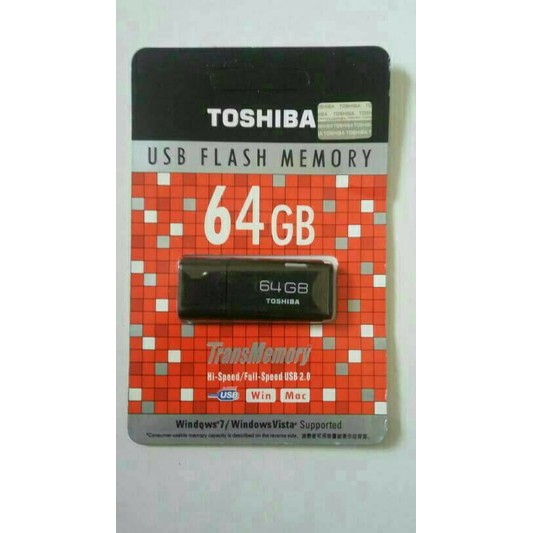 Flashdisk FD Toshiba 64 GB Ori Cuci Gudang Stok Lama