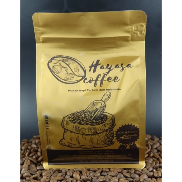 

Hayasa Coffee - Toraja Sapan Arabica Coffee Bean 250 gr