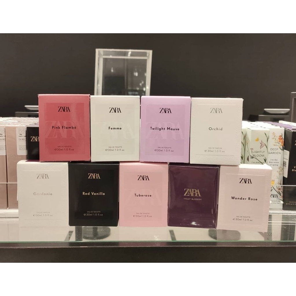 (PROMO CUCI GUDANG) PARFUM ZARA TRAVEL SIZE 30 ML + BOX