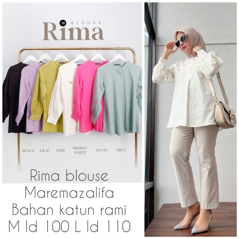 Rima blouse marema zalifa