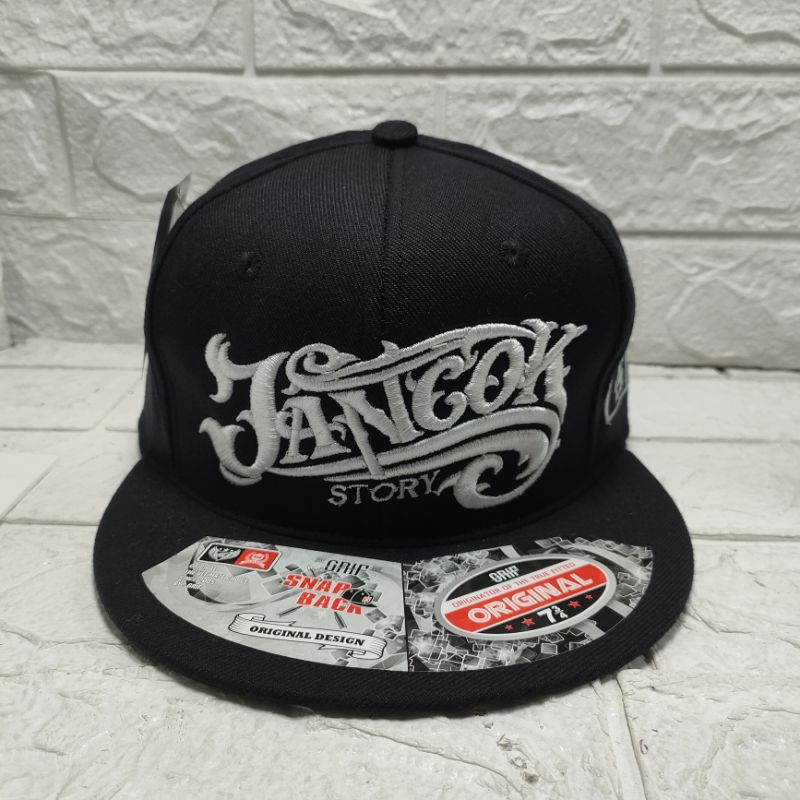 topi snapback bordir JNCK STORY